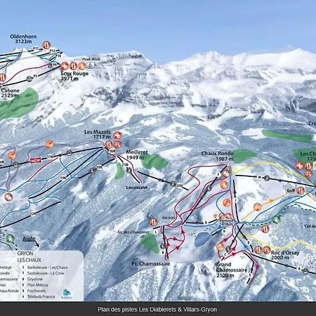 Magnifique A Villars, Vue Sur Les Alpes Villars-sur-Ollon